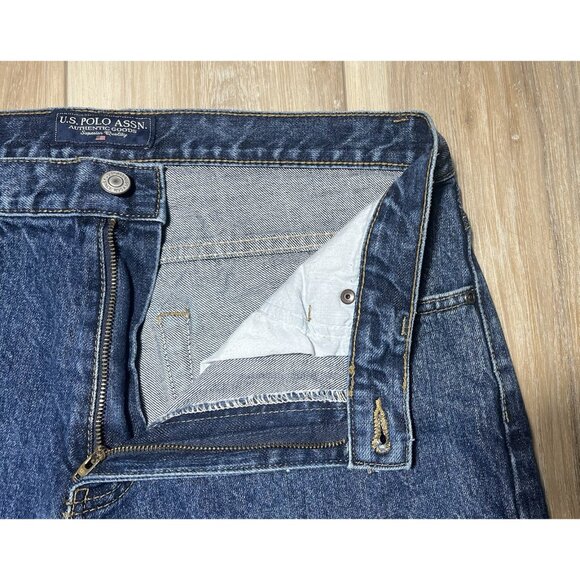 Vintage US Polo Assn 1890 Straight Jeans - Men Size 32 X 32 - Picture 10 of 16